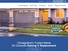Tablet Screenshot of catalanoconcrete.com
